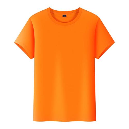 Casual plus size slight stretch 13 colors orange men t-shirt(size run small)
