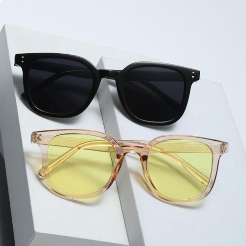 One pc stylish new square big frame uv protection sunglasses
