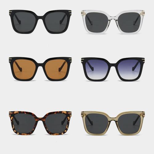 One pc stylish new hollow temples full frame uv protection sunglasses
