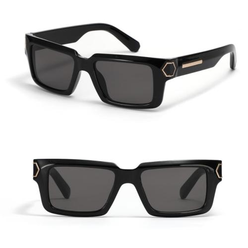 One pc new stylish 7 colors square frame uv protection polarized sunglasses