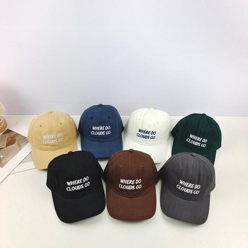 One pc casual letter embroidery baseball cap 56-58cm