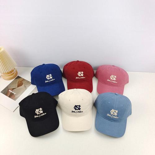 One pc outdoor letter embroidery absorb sweat baseball cap 56-58cm