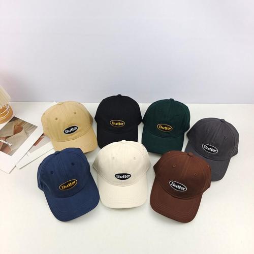 One pc soft top letter embroidery breathable thin baseball cap 56-58cm