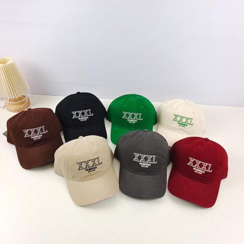One pc casual simple letter embroidery breathable baseball cap 56-58cm