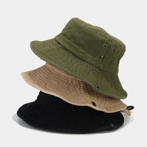 One pc cowboy style cotton outdoor adjustable bucket hat