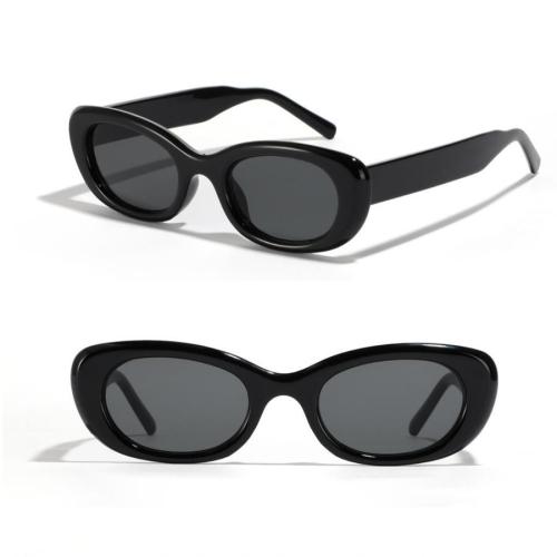 One pc stylish new 5 colors small oval frame uv protection sunglasses