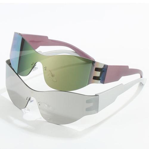 One pc stylish new y2k 7 colors frameless polarized sunglasses