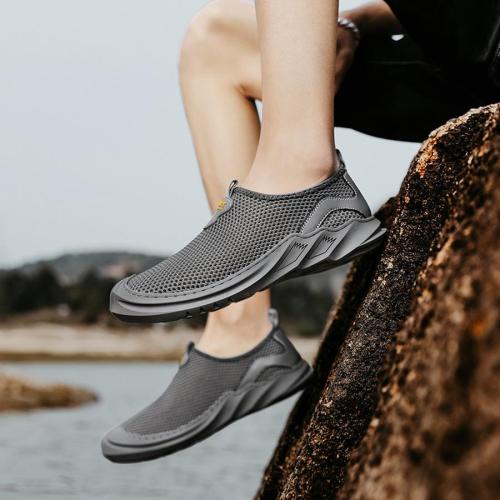 Casual lazy all-match breathable thin mesh shoes