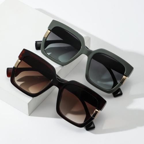 One pc stylish new 7 colors polarized square frame uv protection sunglasses