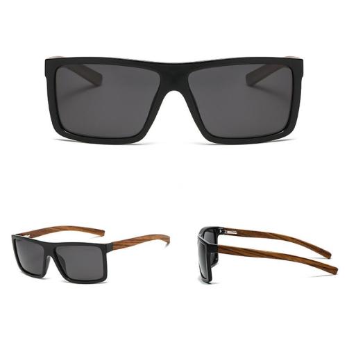 One pc stylish new zebra glasses leg square frame polarized sunglasses