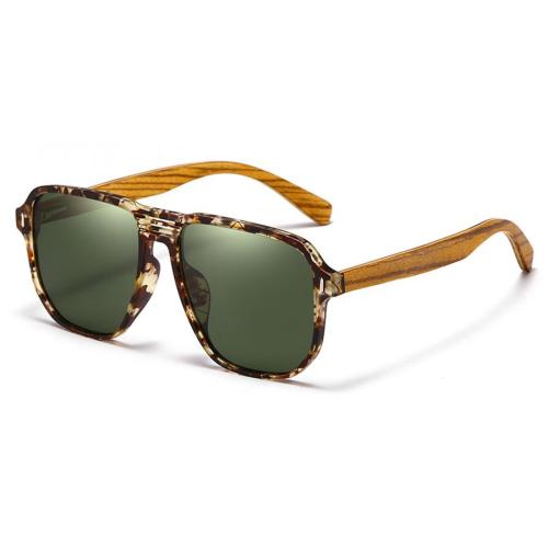 One pc stylish new polarized big square frame uv protection sunglasses#4