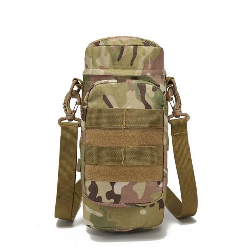 Stylish new camo printing oxford cloth zip-up outdoor kettle bag