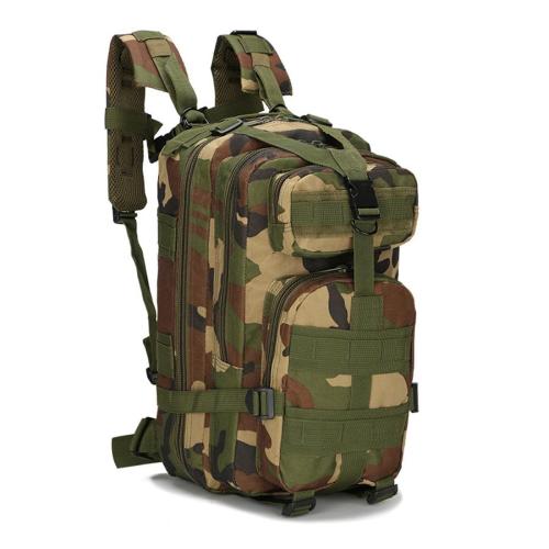 Stylish new camo printing zip-up high-capacity camping backpacks