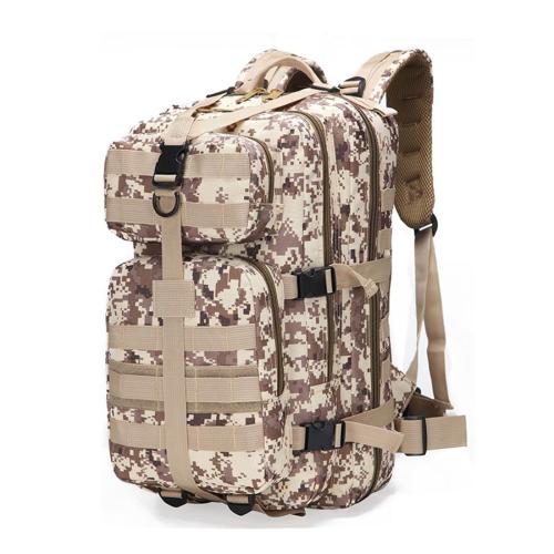 Stylish new oxford cloth waterproof digital printing high capacity zip-up backpack