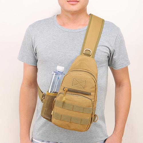 Stylish new solid color oxford cloth zip-up shoulder bag