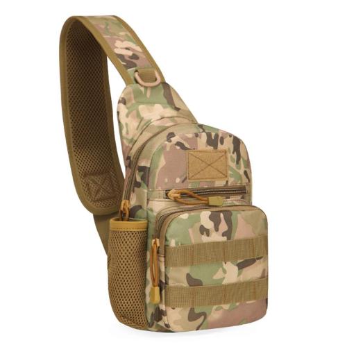 Stylish new camo printing oxford cloth zip-up shoulder bag