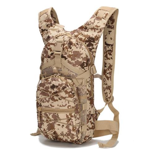 Stylish new oxford cloth digital printing outdoor zip-up backpack