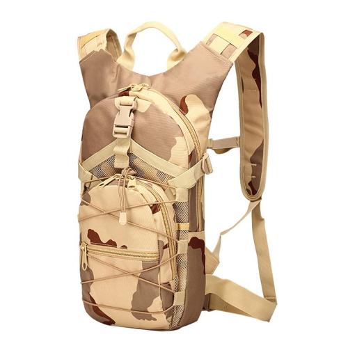 Stylish new oxford cloth batch printing outdoor zip-up backpack