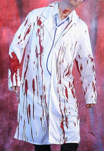 Halloween cosplay couple bloody nurse costume(only coat)