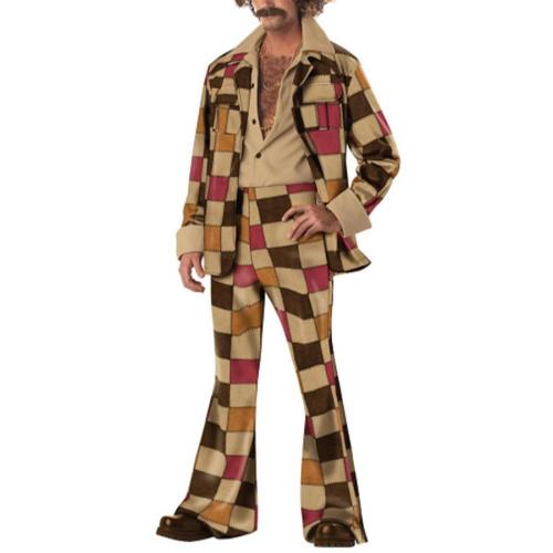 Halloween retro disco three-piece set costume