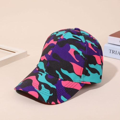 Stylish camo graphic baseball hat(both genders) 58cm