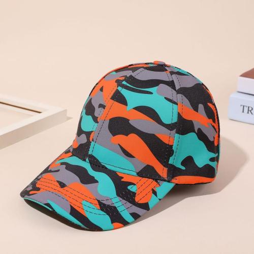 Stylish multicolor camo graphic baseball hat(both genders) 58cm