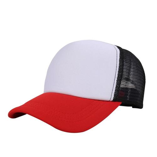 One pc two colors colorblock breathable mesh baseball hat 56-60cm