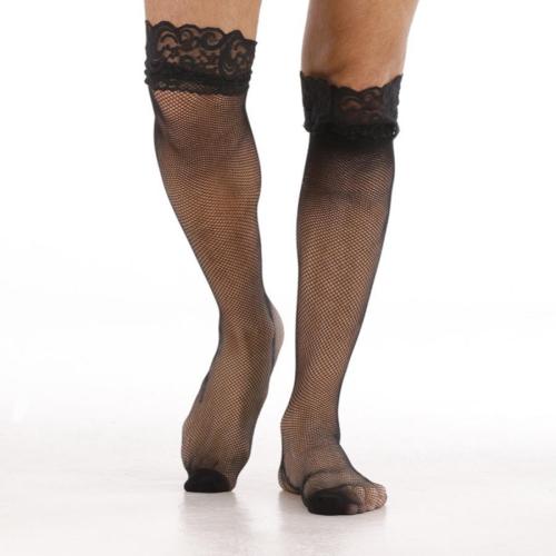 Sexy stretch mesh lace stockings