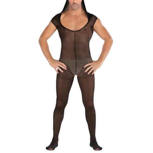 Sexy stretch hollow hooded vest teddy collection(no thong)