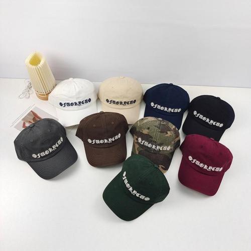 One pc fashion letter embroidery couple baseball cap 56-58cm
