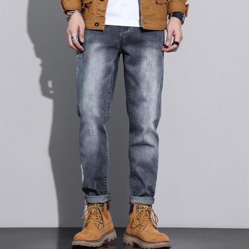 Stylish plus size slight stretch 3-colors jeans size run small
