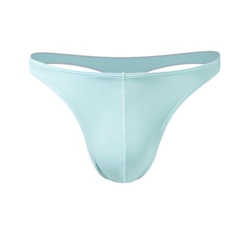 Plus size high stretch 3 colors solid color low waist breathable thongs