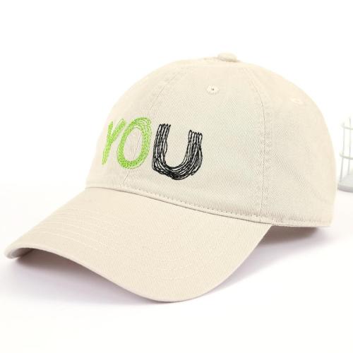 One pc men casual letter embroidery adjustable baseball cap 58cm