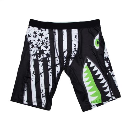 Casual plus size stretch monster printing breathable sports boxer brief#14