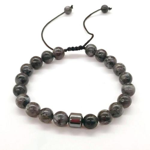 One pc stylish new adjustable glitter stone beaded bracelet(width:8mm)