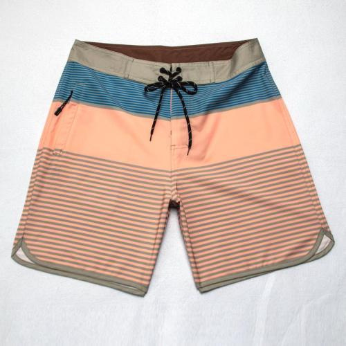 Casual slight stretch orange streak quick dry surfing shorts(size run small)