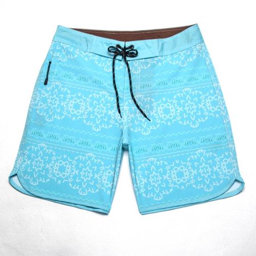 Casual slight stretch digital print quick dry surfing shorts#4#(size run small)