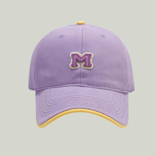 One pc stylish new 5 colors m letter embroidery baseball cap 54-60cm