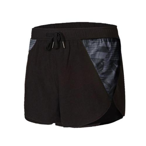 Sports plus size slight stretch breathable pockets shorts(size run small)