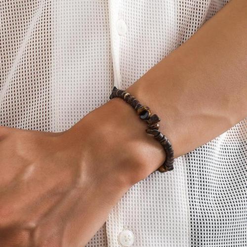 One pc bohemia new wooden beads bracelet (length:18+5cm)