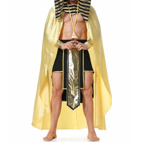 Sexy non-stretch ancient rome egypt pharaoh costume(with set of accessories)