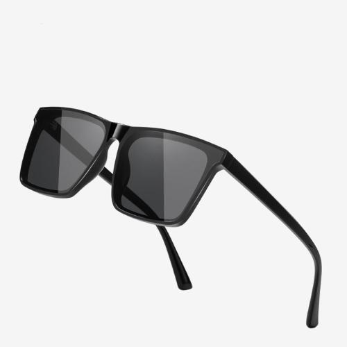 One pc new fashion tr material square frame outdoor anti-uv sunglasses
