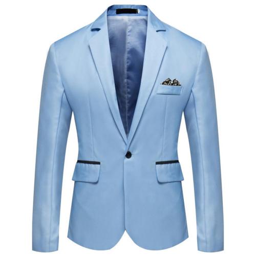 Elegant plus size new non-stretch 8 colors solid color blazer