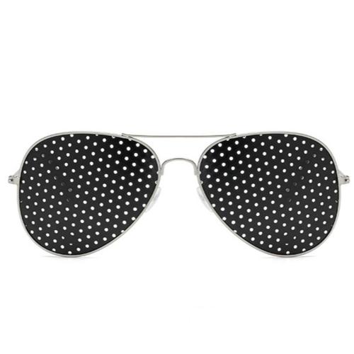 One pc stylish new uv protection metal frame micro holes sunglasses