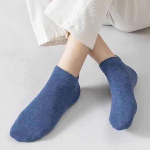 One pair new stylish 9 colors stretch cotton ankle socks