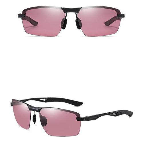 One pc stylish new 4 colors half frame uv protection polarized sunglasses