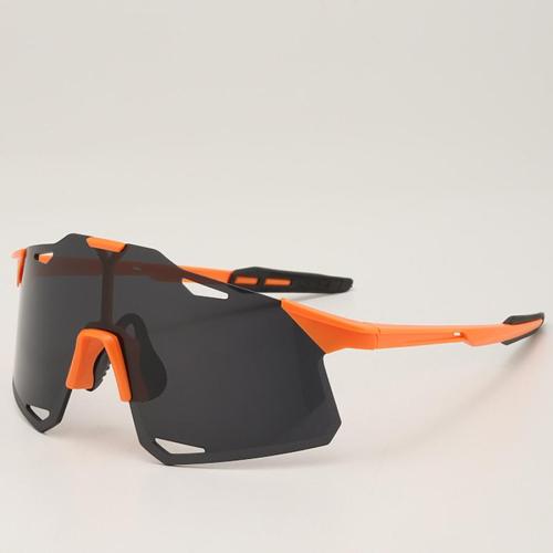 One pc stylish new 6 colors outdoor sports frameless big sunglasses