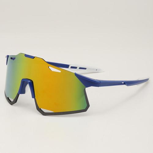 One pc stylish new 4 colors outdoor sports frameless big sunglasses