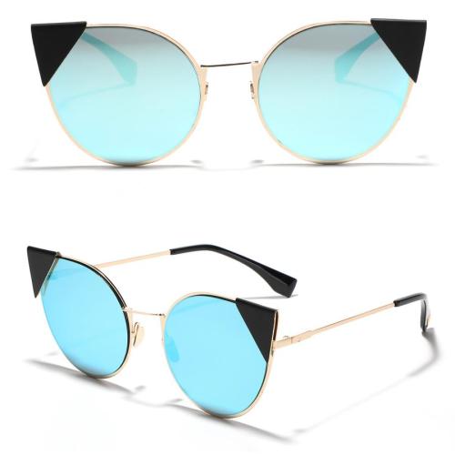 One pc new stylish metal square frame outdoor anti-uv sunglasses