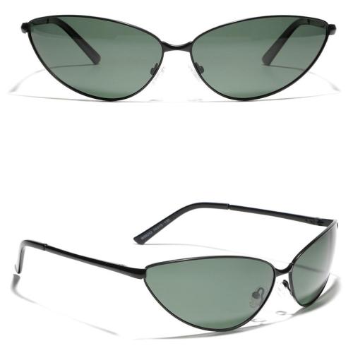 One pc new personality metal cat-eye frame outdoor uv protection sunglasses